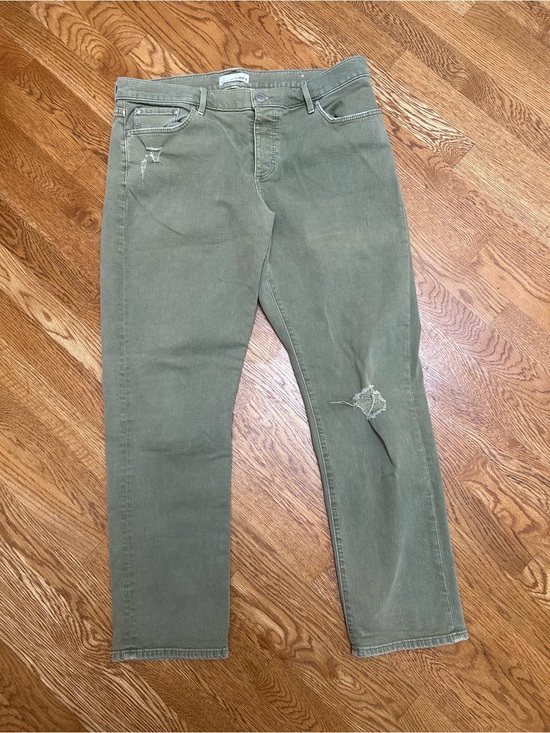 LOFT Denim - Women’s Khaki Boyfriend Jeans